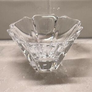 Orrefors Kostaboda Clear Crystal Bowl